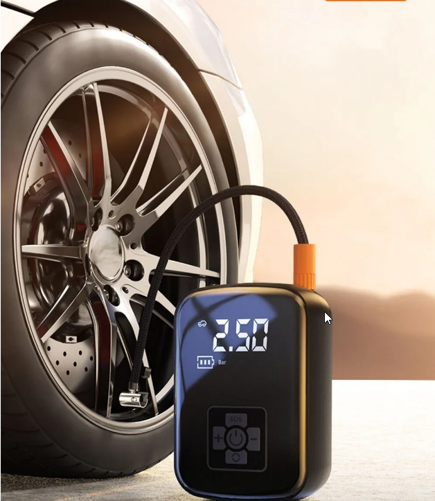Swiss Drive Tire Inflator – Car Air Pump for Tires – Portable Air